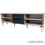 Everfurn Everest Tall TV Stand - 2 Drawers - Image 3
