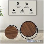 Everfurn Indus Nesting Coffee Table - Mahogany 2-Piece - Image 5