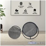 Everfurn Indus Nesting Coffee Table Marble Grey 2 - Piece - Image 6