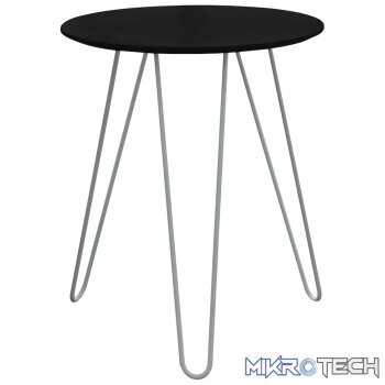Everfurn Juniper Coffee Table - Black and White Frame