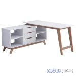 Everfurn Lunar Office Desk - 2 Boxes