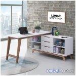 Everfurn Lunar Office Desk - 2 Boxes - Image 4