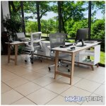 Everfurn Lunar Office Desk - 2 Boxes - Image 5