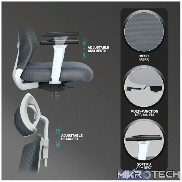 Everfurn Mercury High Back Office Chair - Image 12