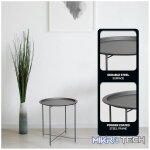 Everfurn Nala Side Table Black - Image 3