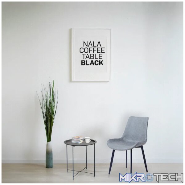 Everfurn Nala Side Table Black - Image 6