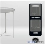 Everfurn Nala Side Table - White - Image 4