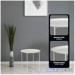 Everfurn Nala Side Table - White - Image 6