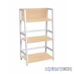 Everfurn Orchid Bookshelf with Powder-Coated Steel Frame - Image 2