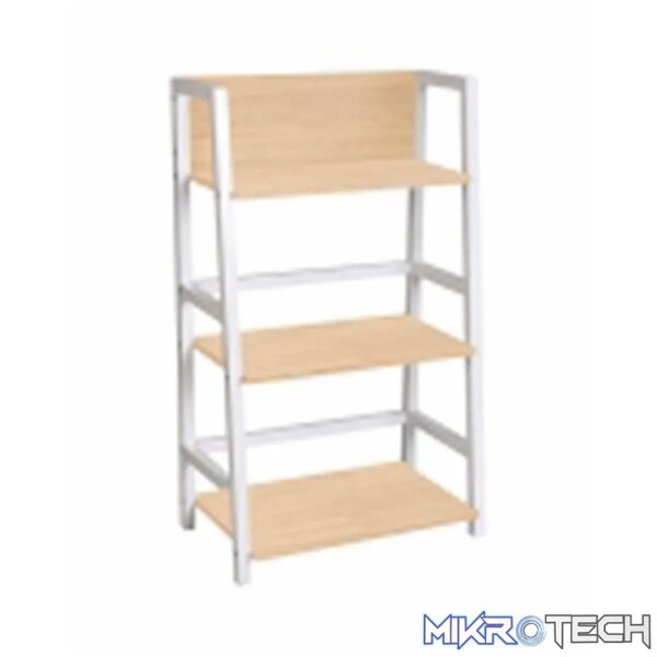 Everfurn Orchid Bookshelf with Powder-Coated Steel Frame - Image 2