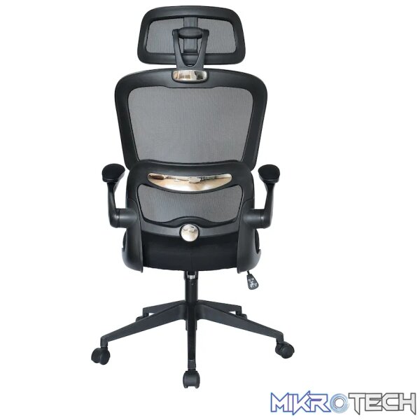 Everfurn Owen High Back Office Chair - Black - Image 2