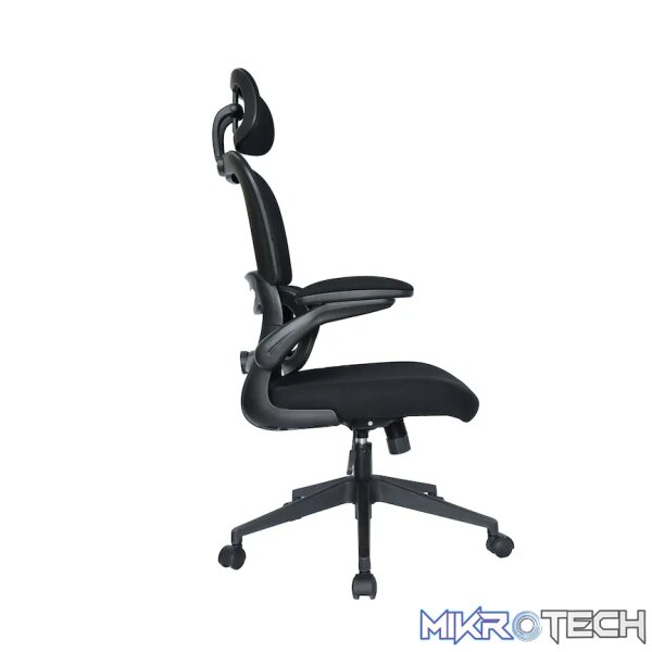 Everfurn Owen High Back Office Chair - Black - Image 3
