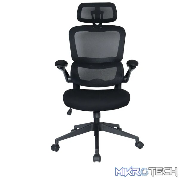 Everfurn Owen High Back Office Chair - Black - Image 4