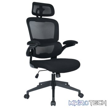 Everfurn Owen High Back Office Chair - Black