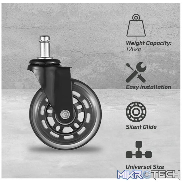 Everfurn Premium Glide Pro Caster Wheel - Image 5