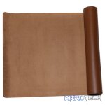 Everfurn Prime Faux Leather Desk Mat - Brown - Image 2