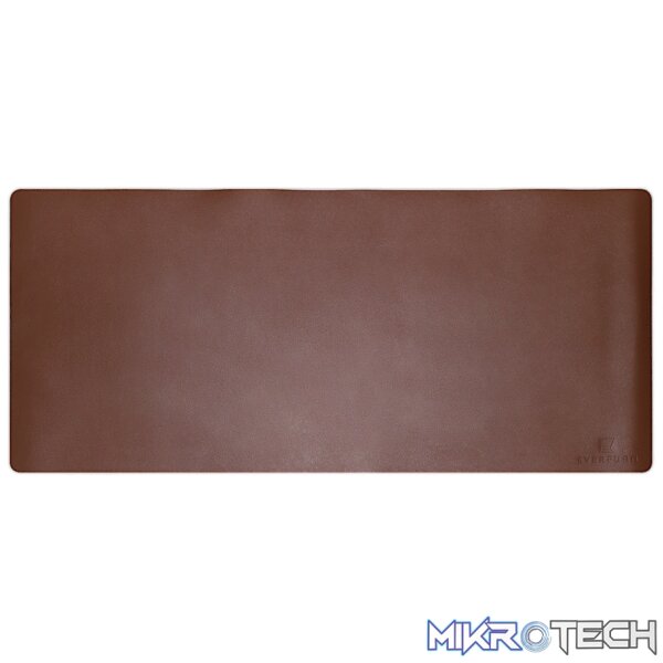 Everfurn Prime Faux Leather Desk Mat - Brown Everfurn Prime Faux Leather Desk Mat - Brown