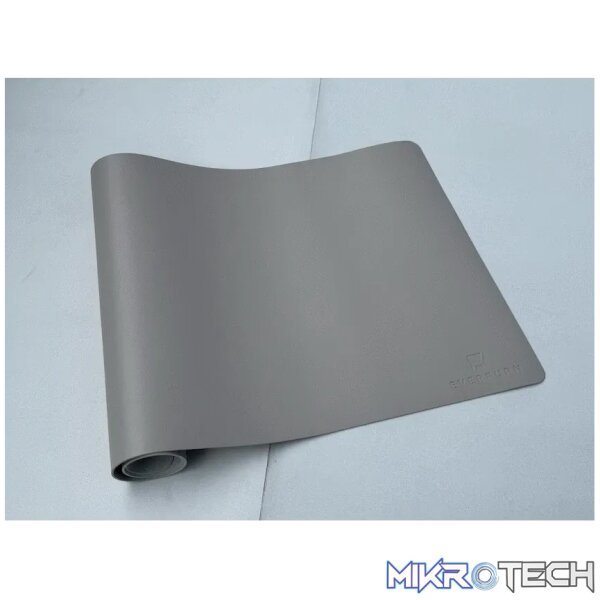 Everfurn Prime Faux Leather Desk Mat - Nude - Image 7