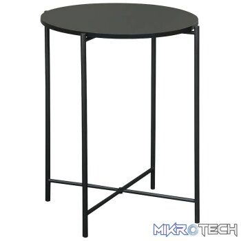 Everfurn Seattle Side Table - Reversible Table Top