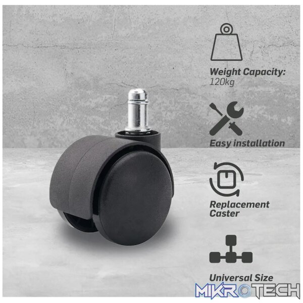 Everfurn Stealth Caster Wheel - 5 Pack - Image 4