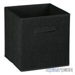 Collapsible Fabric Organiser Storage Basket - Single