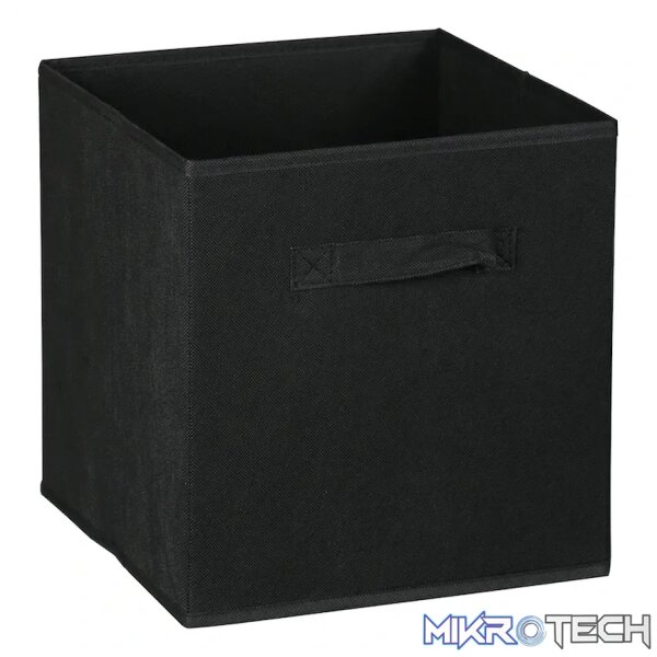 Collapsible Fabric Organiser Storage Basket - Single