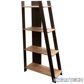 Everfurn Swiss Large Bookshelf - Two-Tone