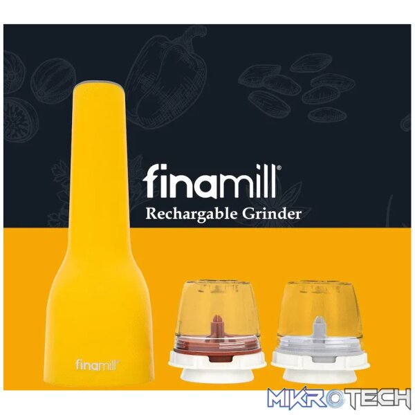 FINAMILL RECHARGEABLE grinder - Canary - Image 5