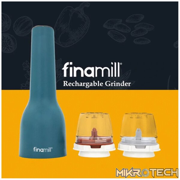 FINAMILL RECHARGEABLE grinder - Ocean Blue - Image 5