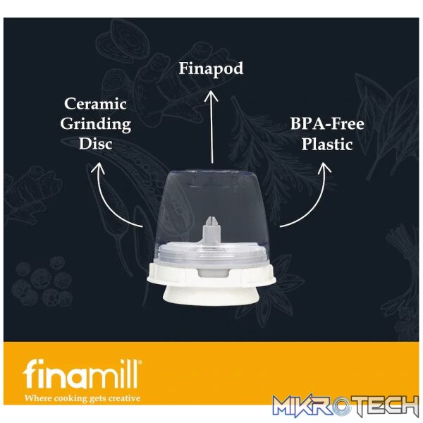 FINAMILL RECHARGEABLE grinder - Soft Cream - Image 8