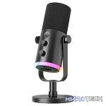 Fifine AM8 NEO RGB Dual Port Microphone with Stand - Image 2