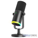 Fifine AM8 NEO RGB Dual Port Microphone with Stand - Image 3