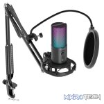 Fifine T669 Pro3 USB Microphone with Pop Filter and Boom Arm Stand - Image 3