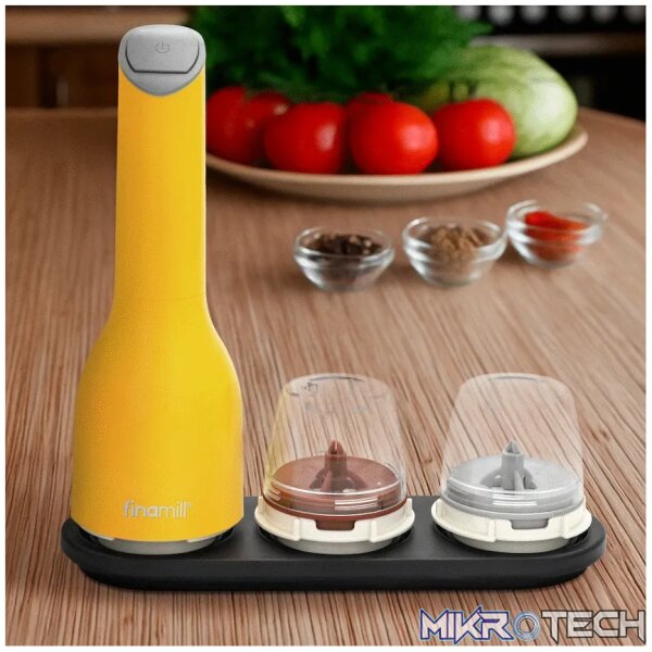 FinaMill Battery-Operated Grinder - Canary - Image 9