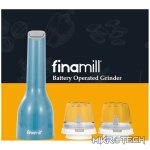Finamill Battery Operated Grinder - Ocean Blue - Image 2