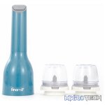 Finamill Battery Operated Grinder - Ocean Blue