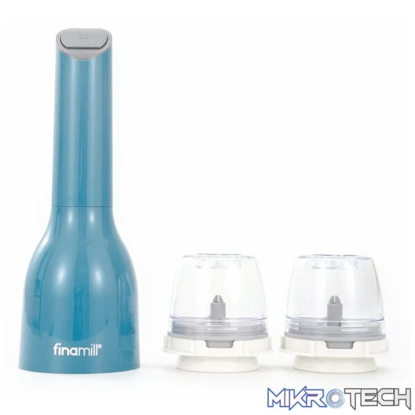 Finamill Battery Operated Grinder - Ocean Blue - Image 3