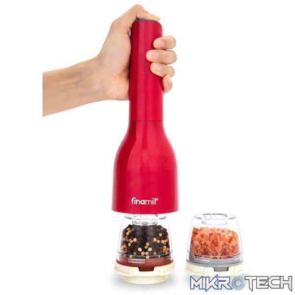 Finamill Battery-Operated Grinder - Sangria - Image 3