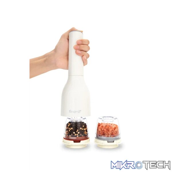Finamill Battery-Operated Grinder - Soft Cream - Image 3