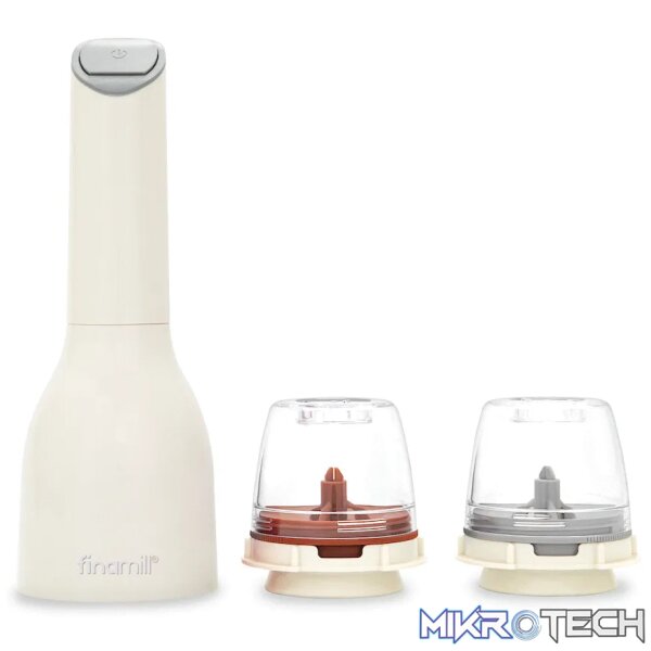 Finamill Battery-Operated Grinder - Soft Cream Finamill Battery-Operated Grinder - Soft Cream