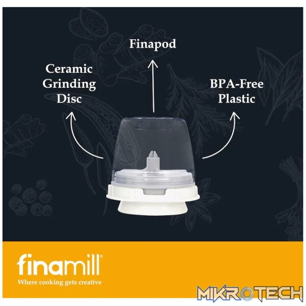 Finamill Battery-Operated Grinder - Stone - Image 6