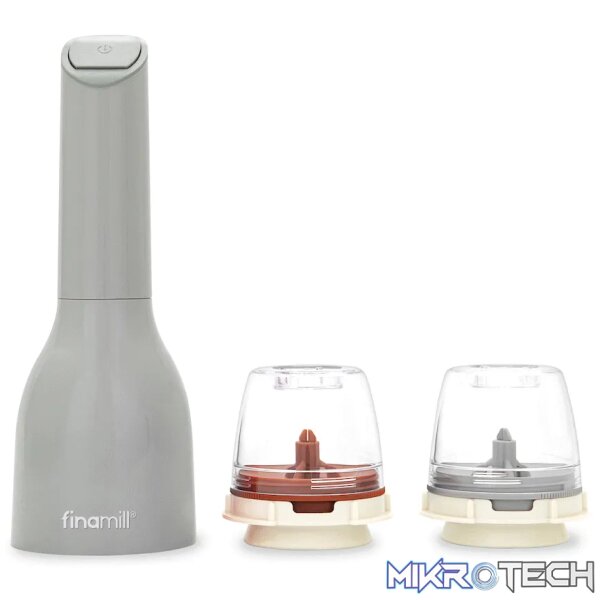 Finamill Battery-Operated Grinder - Stone Finamill Battery-Operated Grinder - Stone
