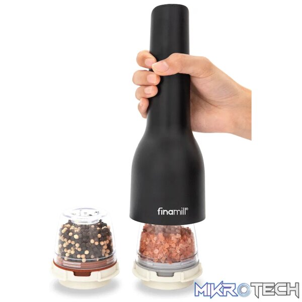 Finamill Rechargeable Grinder - Midnight Black - Image 2