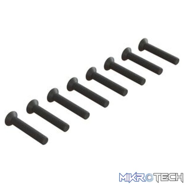 Flat Head Hex Machine Screw M3x18mm (10) Flat Head Hex Machine Screw M3x18mm (10)