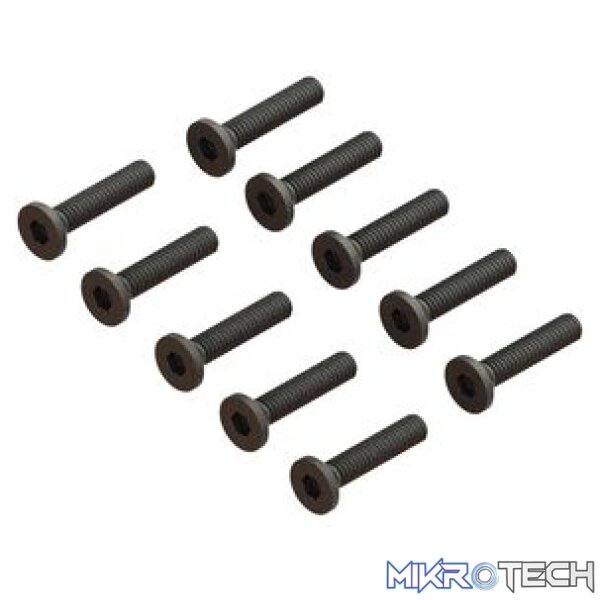 Flat Head Screw M2.5x12mm (10pcs) Flat Head Screw M2.5x12mm (10pcs)