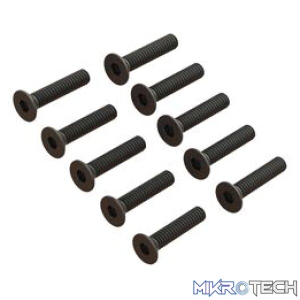 Flat Head Screw M2x10mm (10pcs) Flat Head Screw M2x10mm (10pcs)
