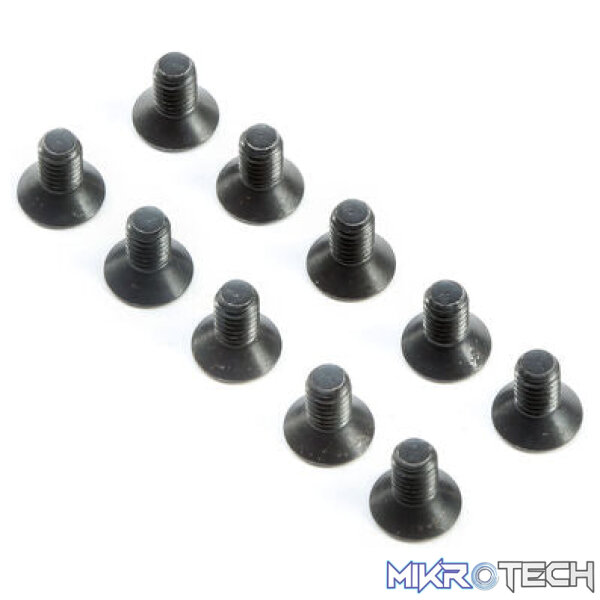 Flat Head Screws M4 x 8mm (10) Flat Head Screws M4 x 8mm (10)
