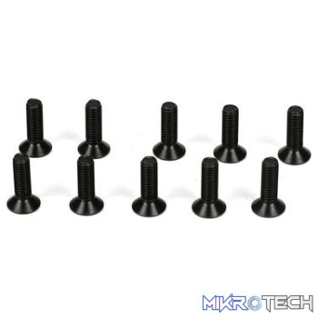 Flathead Screws M3 x 10mm (10)
