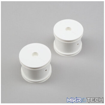 Front/Rear Wheel White: (2) 22T