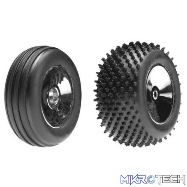 Front/Rear Wheels & Tires Chrome: Mi Front/Rear Wheels & Tires Chrome: Mi